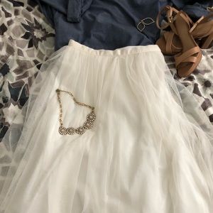 Anthropologie tulle skirt